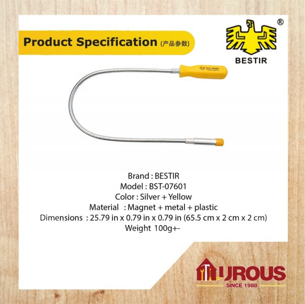BESTIR FLEXIBLE MAGNETIC PICK UP TOOL BST--07601 - Image 7
