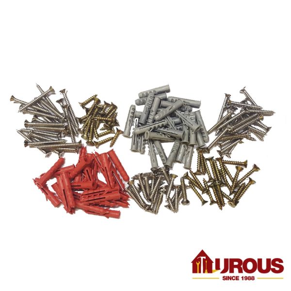 Pvc Wall PLug Chipboard Screw  and Self Tapping Screw 6 in 1 Combo Set - Image 5