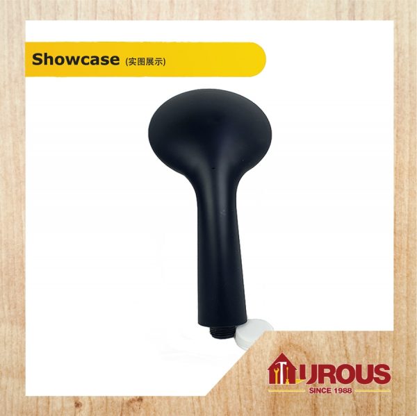 NEW BRAND PVC BLACK SHOWER HEAD #1006 WSW1008 - Image 4