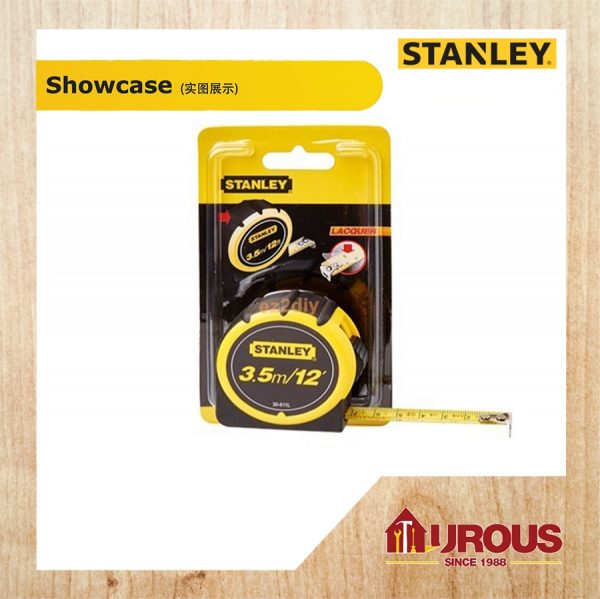 STANLEY TYLON MEASURING TAPE (3.5M/12'') 30-611L - Image 4