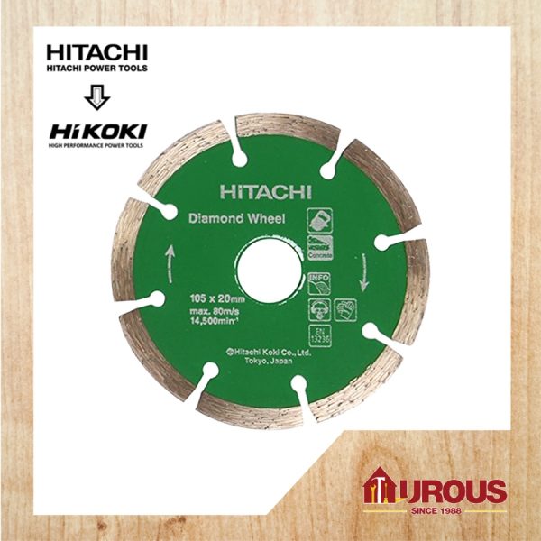 HITACHI DIAMOND WHEEL DISC 4'' (DRY) 401567