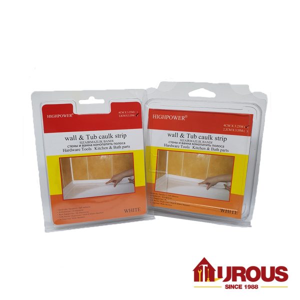 highpower tub and wall caulk strip tile reform (white)
