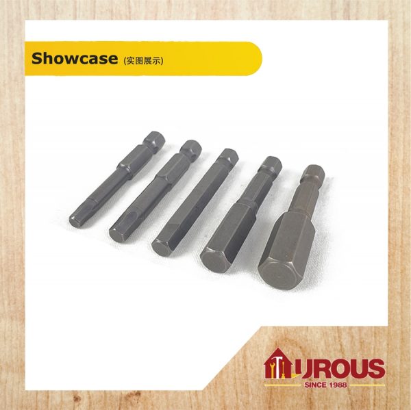HEX DRIVER BIT (ALAN KEY BIT) [5PCS/SET] - Image 3