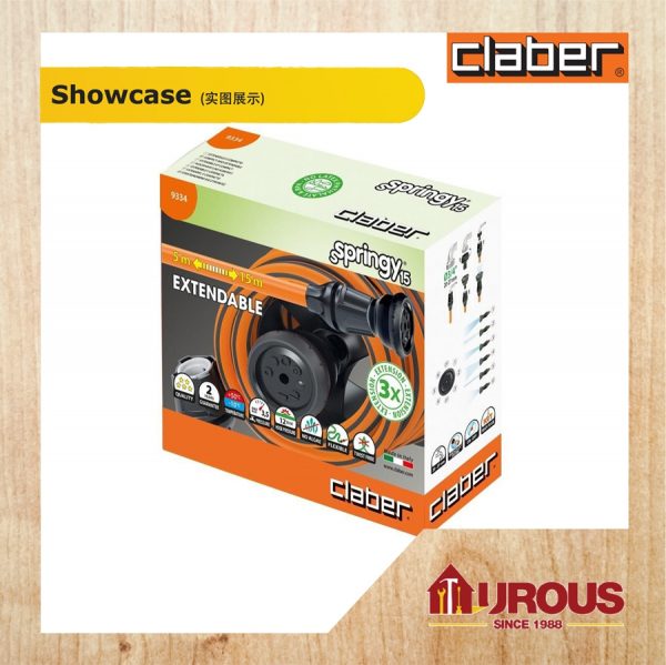 CLABER GARDEN HOSE SPRINGY 15M GCB-9334 - Image 4