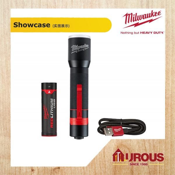 MILWAUKEE L4 MLED-201 SLIDING BEAM USB RECHARGEABLE COMPACT FLASHLIGHT 700 LUMENS - Image 2
