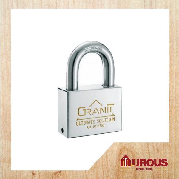 [PRE ORER](CUSTOM MADE) GERE GRANIT BRASS BODY PADLOCK  KEY ALIKE CL95 [SET] HARD STEEL SHACKLE