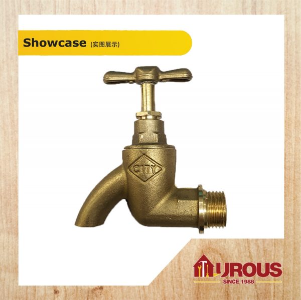 CITY COPPER BS1010 BRASS BIB TAP H/D 15MM(1/2") (12/144PPB) - Image 4