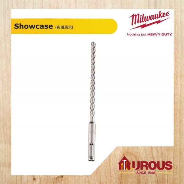 Milwaukee 4 Cutter SDS Plus Concrete Drill Bit ( 14mm / 15mm / 16mm) - Image 2