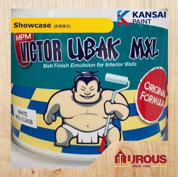 MR PAINT MAN EMULSION PAINT WHITE/MXL EMULSION PAINT WHITE 7L CAT PUTIH - Image 3