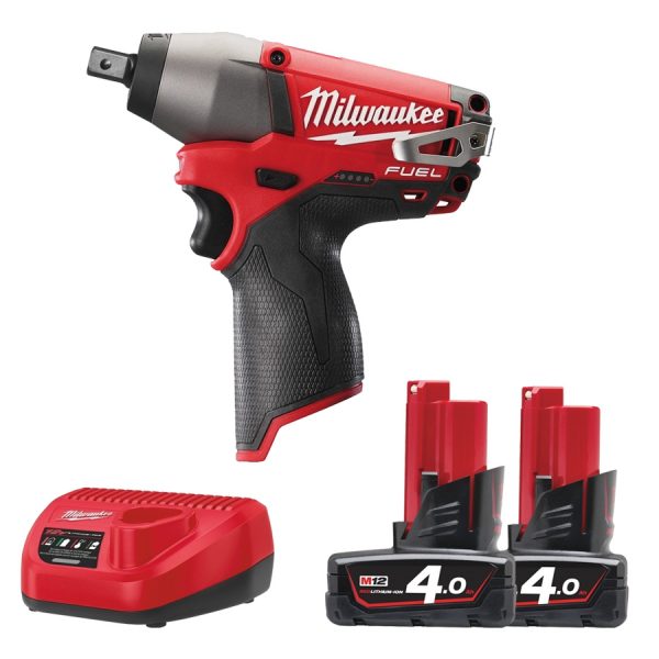 Milwaukee M12 Fuel Cordless Hex Impact Wrench M12 CIW12-402C