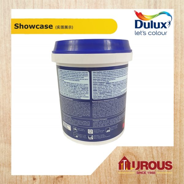 DULUX EASYCLEAN 1 LITRE BASE - A (WHITE 15925) - Image 3