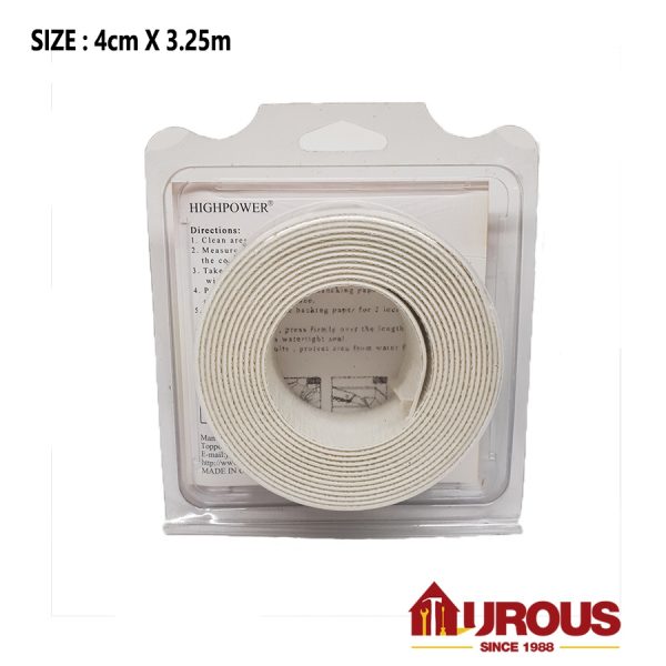 highpower tub and wall caulk strip tile reform (white) - Image 2