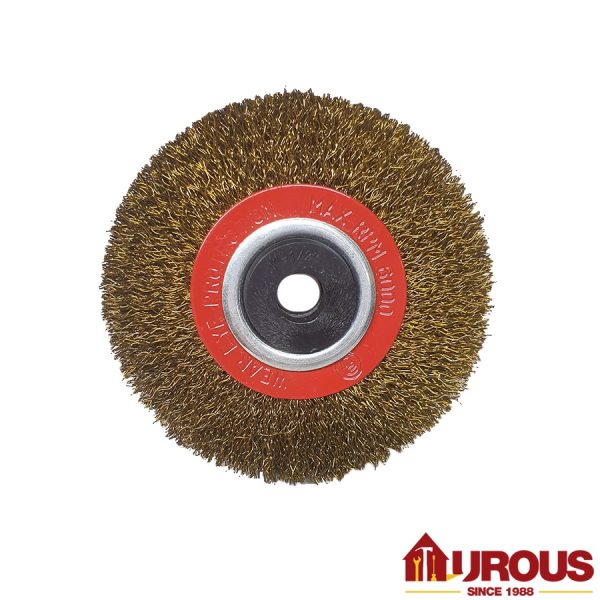 Lion Brass Coated Wheel Brush - Image 4