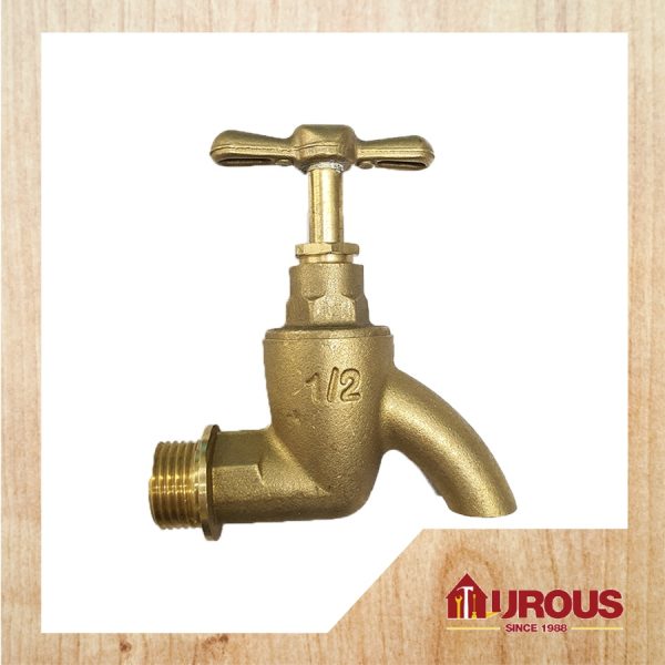 CITY COPPER BS1010 BRASS BIB TAP H/D 15MM(1/2") (12/144PPB)