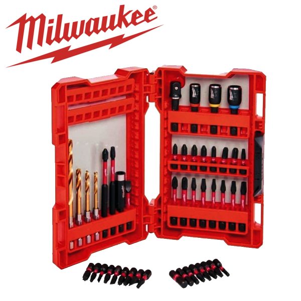 Milwaukee 45 Pieces shockwave impact Drill & Driver Set 48324009