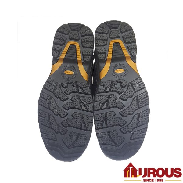 Tanker Safety Shoes Mid Cut 1603-2 Black Leather - Image 4
