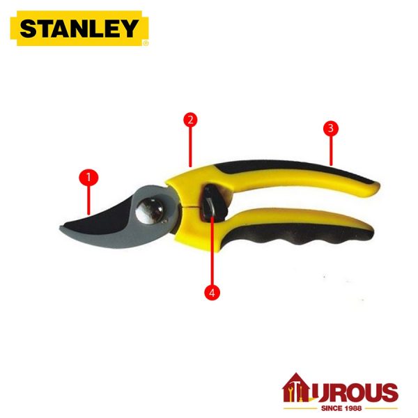 Stanley Bypass Pruning Shear 14-302 - Image 2