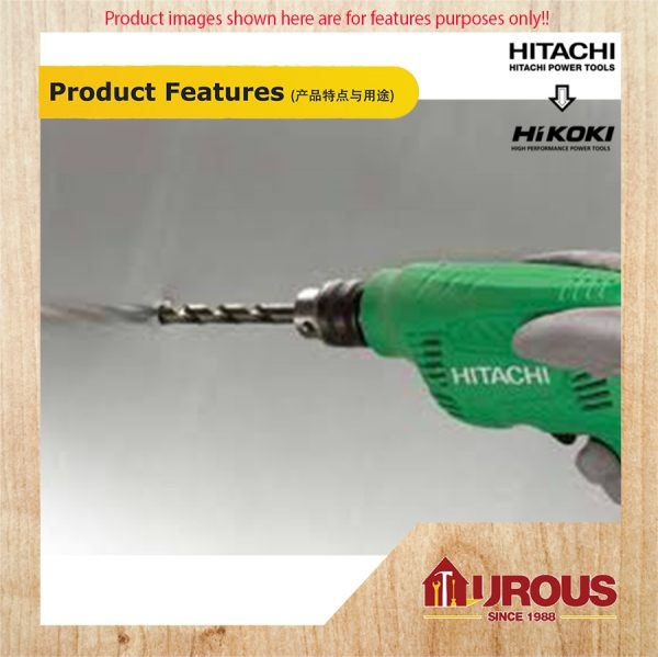 HITACHI MIXED DRILL BIT SET 9PCS (5MM,6MM,8MM) 401982 - Image 4