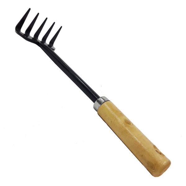 Wooden Handle Mini Rake