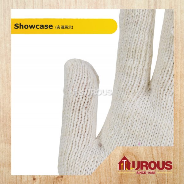 KNITTED COTTON HAND GLOVES #104 - Image 4