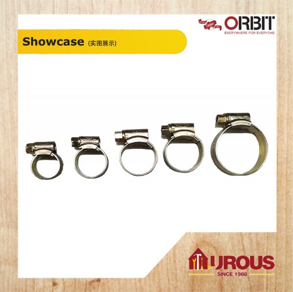 ORBIT HOSE CLIP No.1 / No.MOO / No.O / No.OO / No.OX - (one box) - Image 5