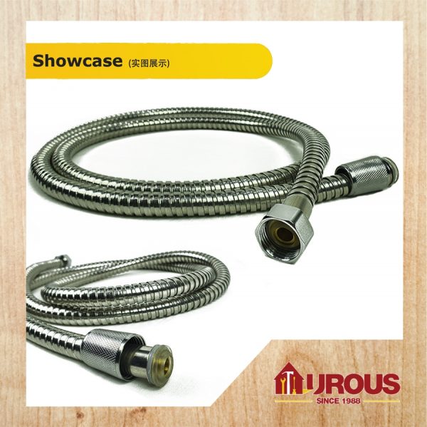 CHROME MASSAGE SOWALI 3 IN 1 HAND SHOWER SET C/W HOSE SWL1333 - Image 5