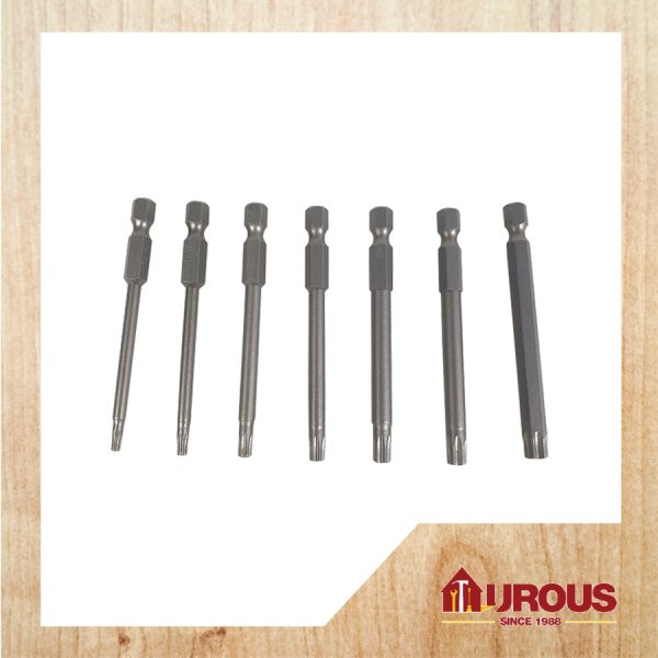 REMAX TORX DRIVER BIT / STAR ROUND SHANK BIT (T10/T15/T20/T25/T27/T30/T40)