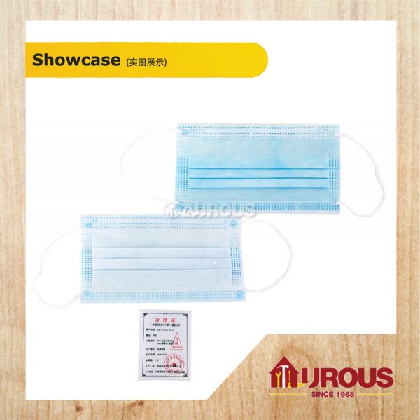 3 LAYER 3 PLY EAR LOOP ELASTIC TYPE PREMIUM QUALITY FACE MASK (50PCS/BOX) - Image 4