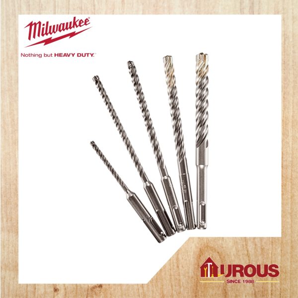 Milwaukee 4 Cutter SDS Plus Concrete Drill Bit ( 14mm / 15mm / 16mm)