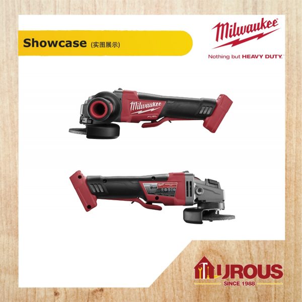 MILWAUKEE M18 FUEL 4" (100MM) BRAKING GRINDER M18 CAG100XPDB-0 (BARE TOOL) - Image 3