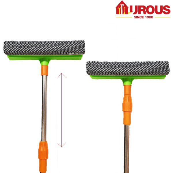 Two Sided Window Glass Cleaner Wiper 9 1/2'' (sponge) - Image 2
