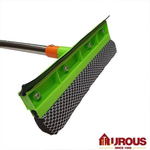 Two Sided Window Glass Cleaner Wiper 9 1/2'' (sponge) - Image 4