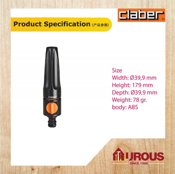 CLABER ''PLUS'' SPRAY NOZZLE GCB-8537 - Image 3