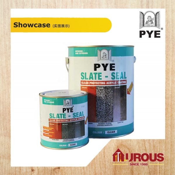 PYE SLATE-SEAL CLEAR PROTECTING ACRYLIC SEALER SHINING PROTECTOR (1 LITRE) - Image 5