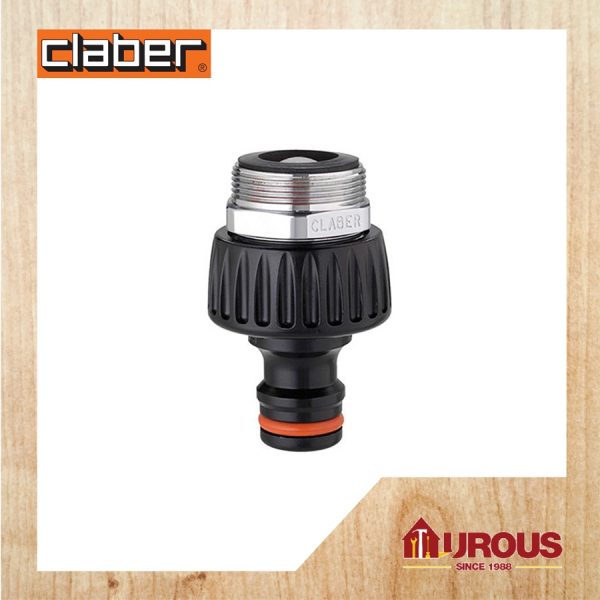 CLABER TAP CONNECTOR METAL 8597 3/4” (20 - 27 MM)