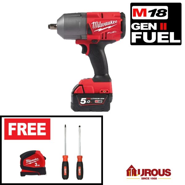 Milwaukee M18 Gen 2 Fuel  High Torque Impact Wrench 1/2'' FHIWF 502C