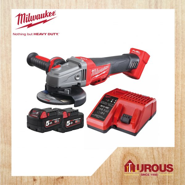 MILWAUKEE M18 FUEL 5" (125MM) BRAKING GRINDER M18 CAG125XPDB-502C