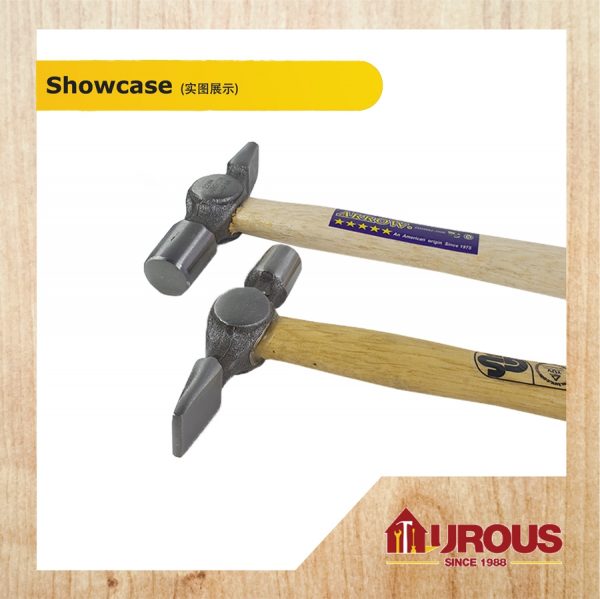 ARROW CROSS PEIN W/HICKORY WOODEN HANDLE WIRING HAMMER (16mm/18mm/20mm/22mm) - Image 4