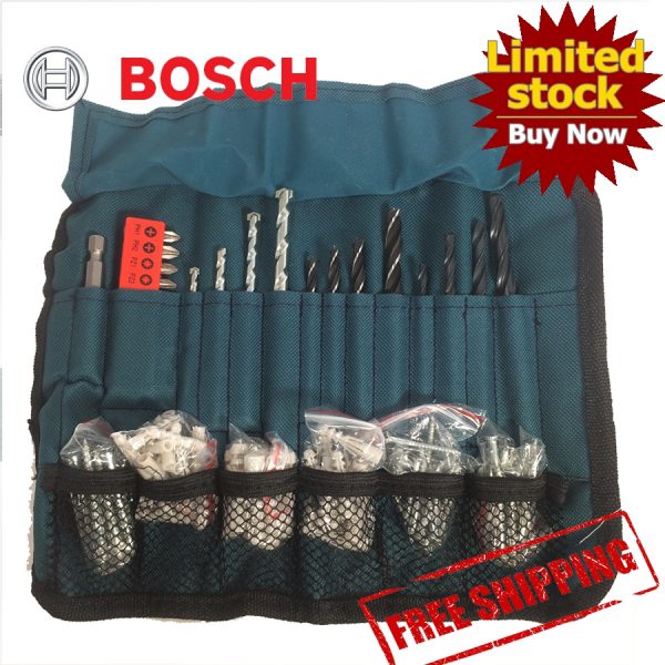 BOSCH Professional 100pcs accessories Screw Driver & Drill Bit Set