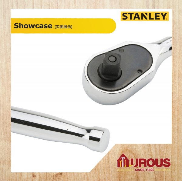 STANLEY 1/2" FULL POLUSH QUICK RELEASE RATCHET 89-819 - Image 3
