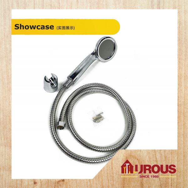 CHROME MASSAGE SOWALI 3 IN 1 HAND SHOWER SET C/W HOSE SWL1333 - Image 3