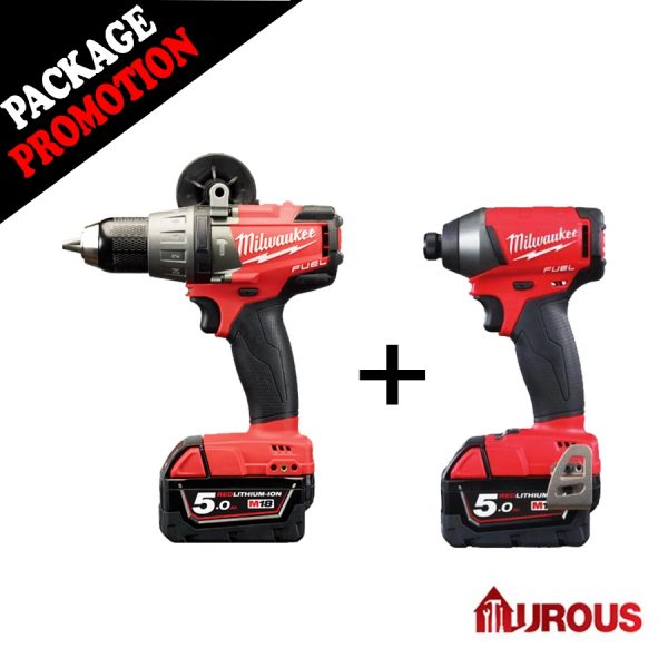 MILWAUKEE M18 FUEL GEN II 2SPEED PERCUSSION DRILL/DRIVER M18 FPD-502C - Image 2