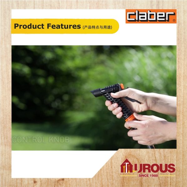 CLABER GARDEN HOSE SPRAY PISTOL 8756 - Image 3