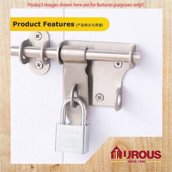 [PRE ORER](CUSTOM MADE) GERE GRANIT BRASS BODY PADLOCK  KEY ALIKE CL95 [SET] HARD STEEL SHACKLE - Image 5