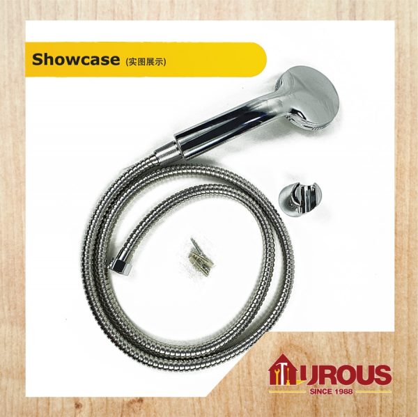 CHROME MASSAGE SOWALI 3 IN 1 HAND SHOWER SET C/W HOSE SWL1333 - Image 2