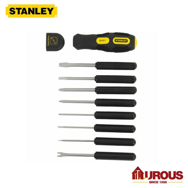 Stanley 9 Way Screwdriver Set 62-511 - Image 2