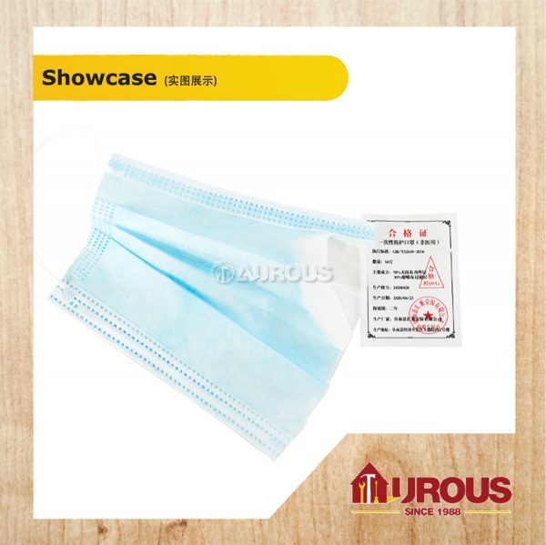 3 LAYER 3 PLY EAR LOOP ELASTIC TYPE PREMIUM QUALITY FACE MASK (50PCS/BOX) - Image 5