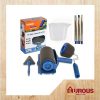 PINTAR FACIL PAINT RUNNER PRO PAINT BRUSH ROLLER SET (6PCS SET) W/STAINLESS STEEL HANDLE