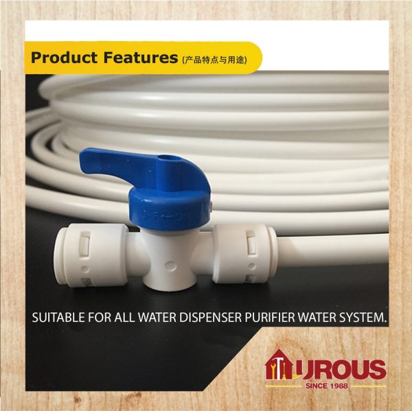WATER FILTER HOSE (FILTER MACHINE USE) 6MM(1/4'') / 8MM(3/8'') - ( 1 METER ) - Image 4