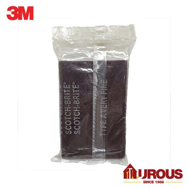 Scotch Brite 3M Scourer Red Hand Pad (5 pcs per pack) 7447 - Image 3